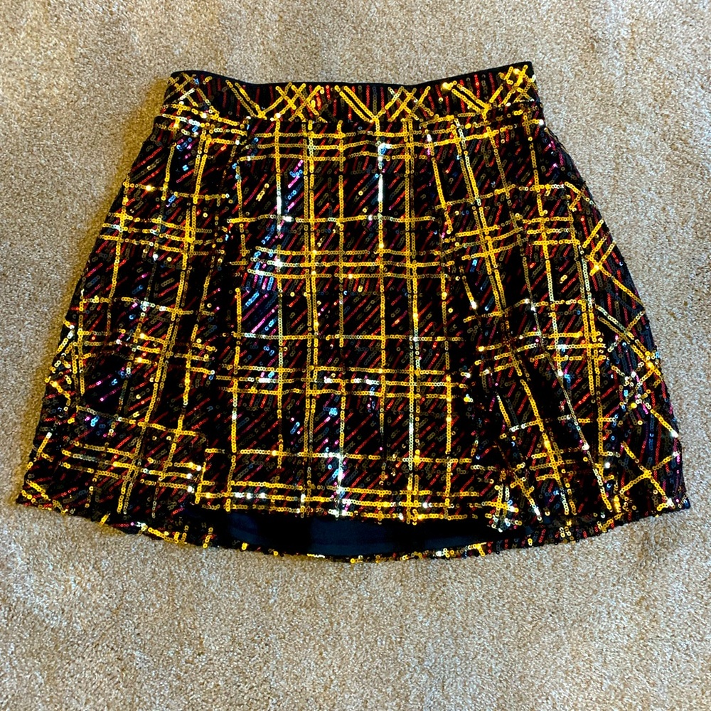 Torrid Sequins Skater Skirt